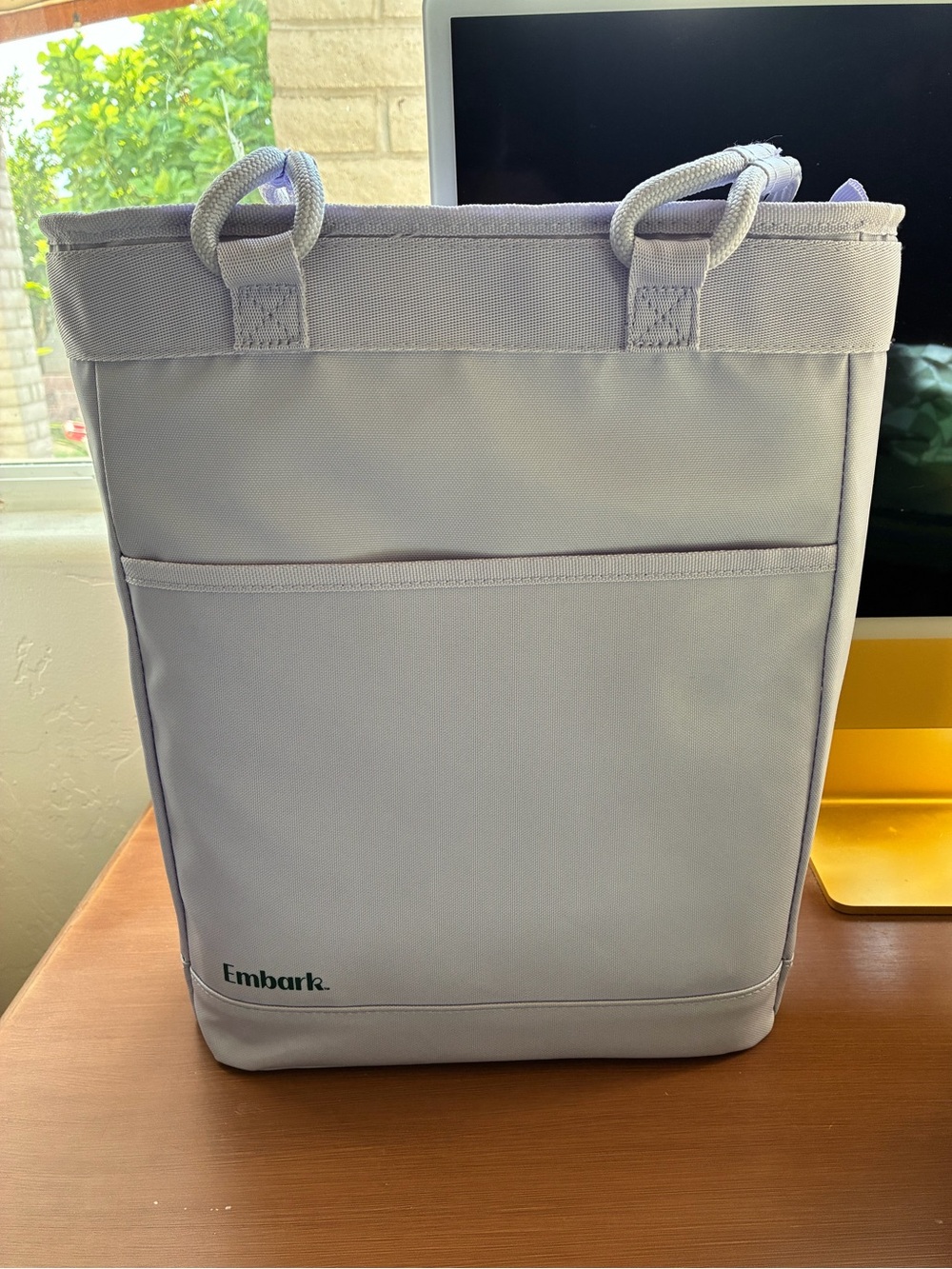Embark Tote Cooler Unisex 16-Can Light Purple Insulated Recycled Bag